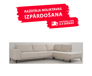 Diivan COPENHAGEN (Nurgaga avatud nurk)(Liivavärvi)(Tootja ladu)